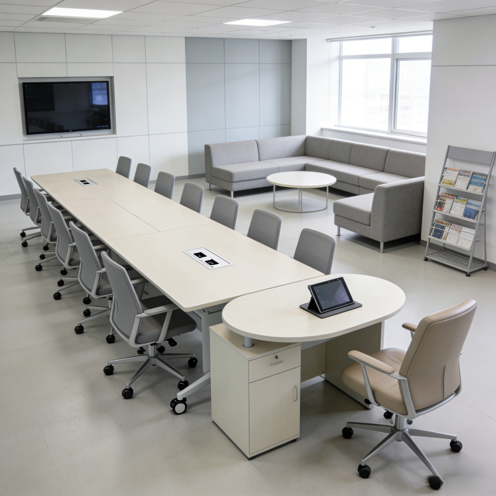 Conference Desk Hospital Office Furniture Project