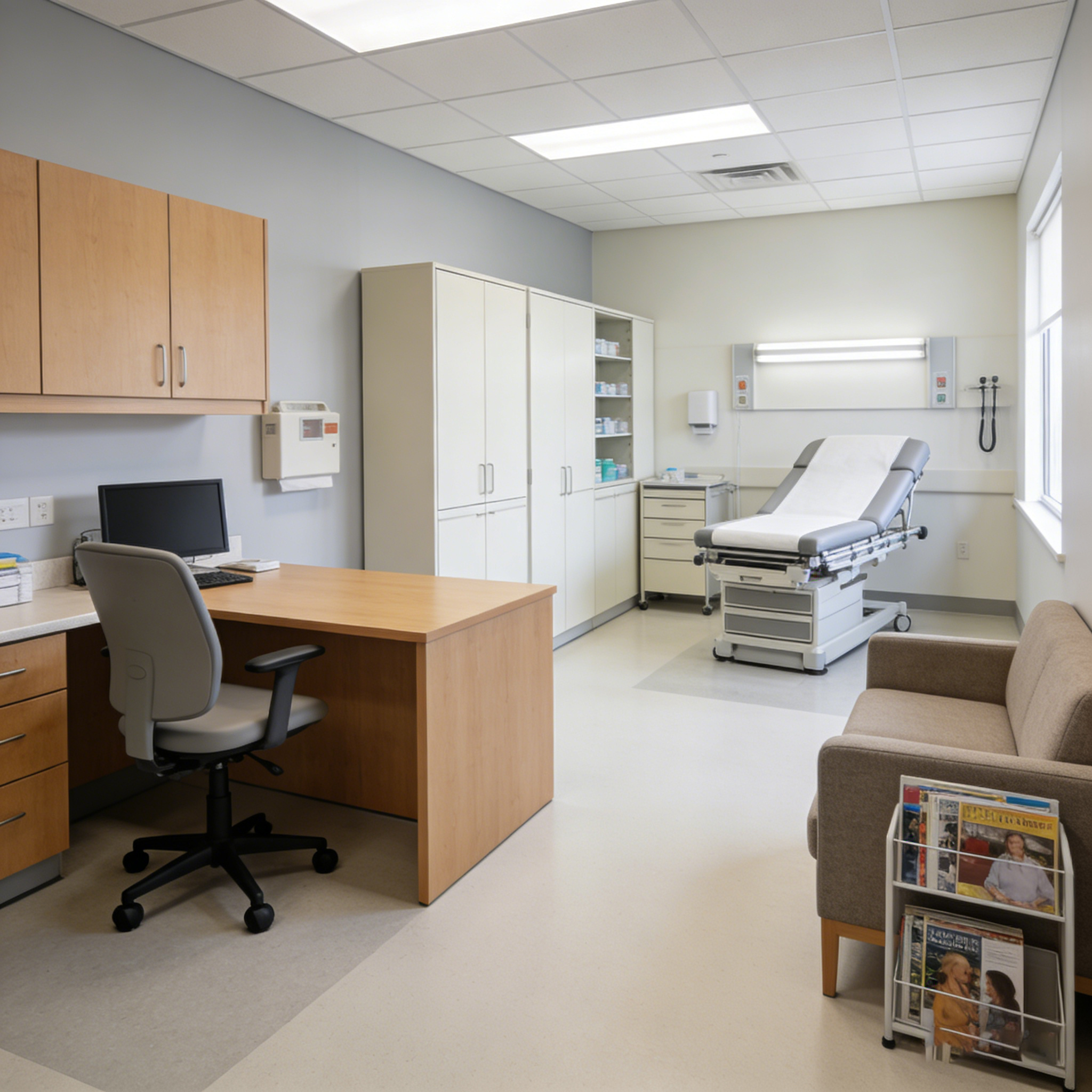 Doctor Office Desk Hospital Furniture