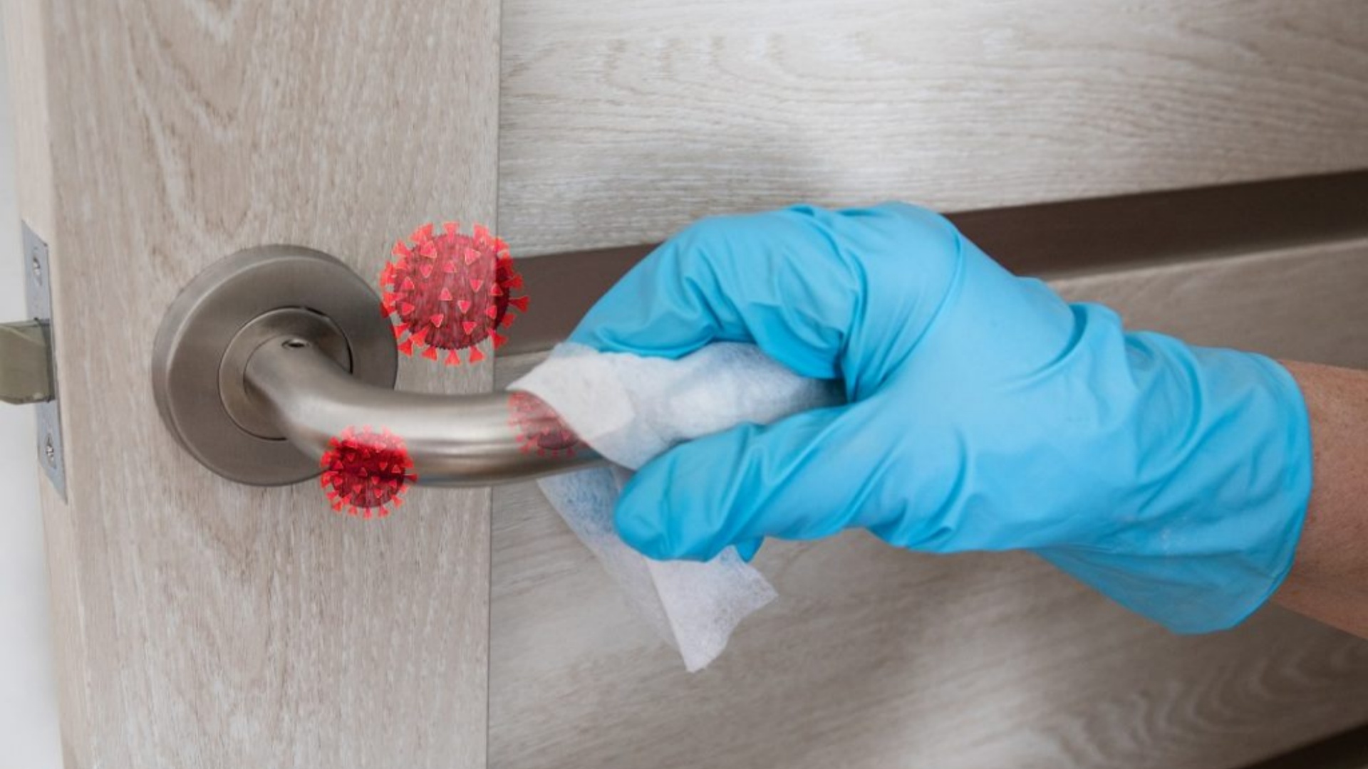 Metal antimicrobial surface