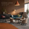 Commercial Lounge Furniture Set for Office Negotiation Areas & Hotel Lounges