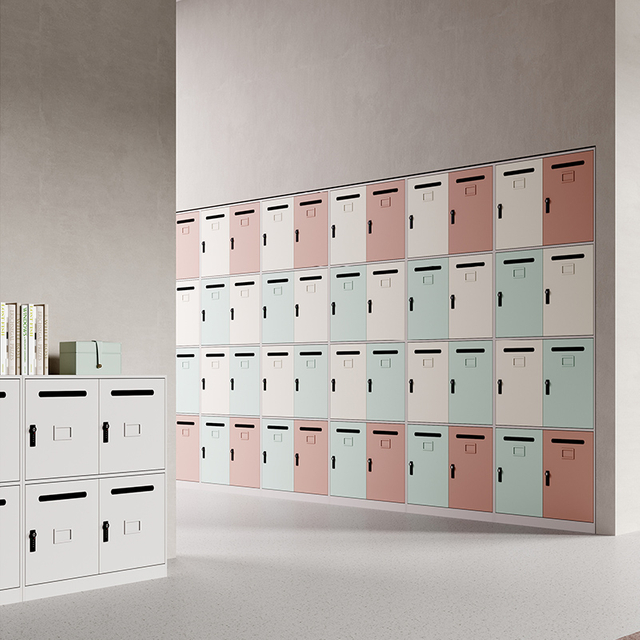 Mail Letter Cabinet with Lockable Pigeon Hole Slots