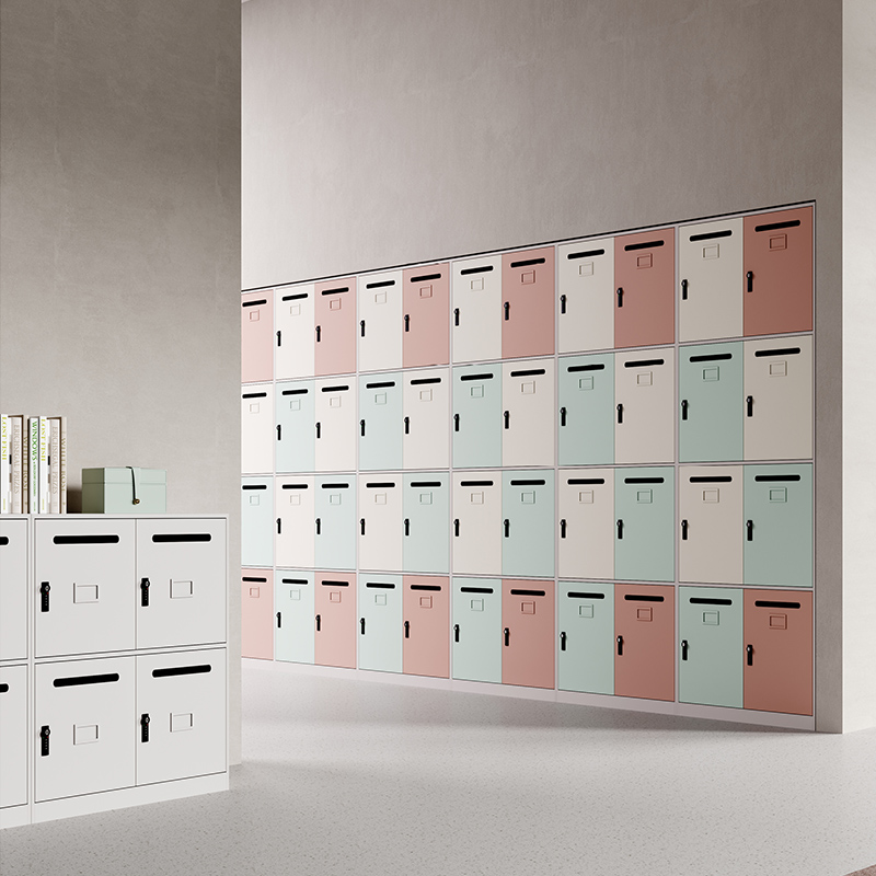 Mail Letter Cabinet with Lockable Pigeon Hole Slots