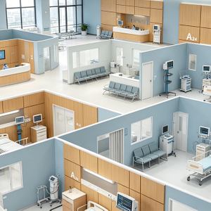 Modular Hospital Furniture & Clinical Space Layout Design Solutions