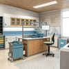 Dispensing Room Furniture for Hospital Medical Modular | Custom PIVAS Workstations