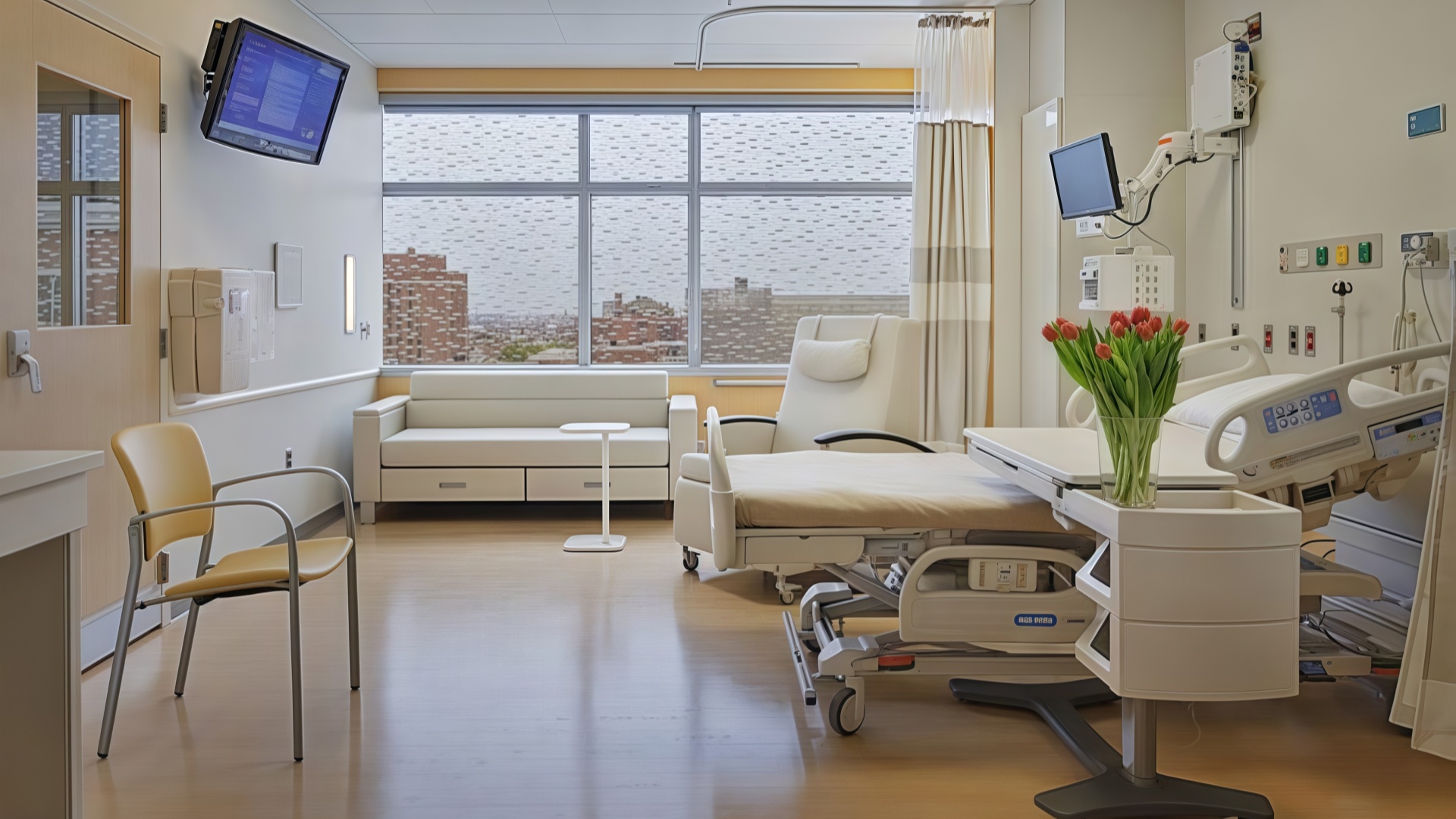 Safety Feature of hospital bed