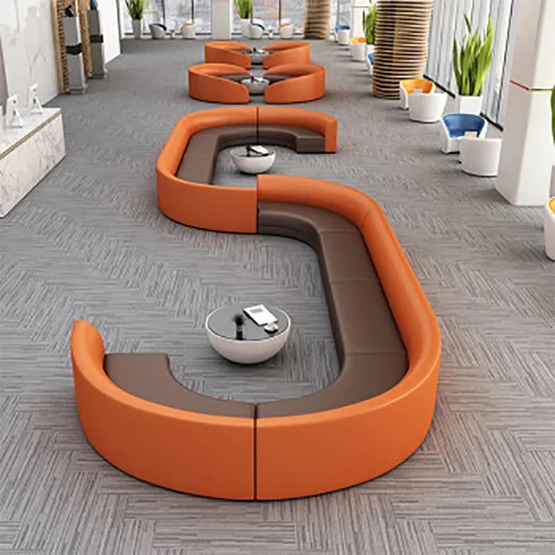 Comprehensive Healthcare Furnishing Solution: Custom-Designed Ergonomic Sofa with Sustainable Upholstery