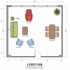 Wellness Communities Lounge Seating Set for Senior Living Healthcare and Medical Centers