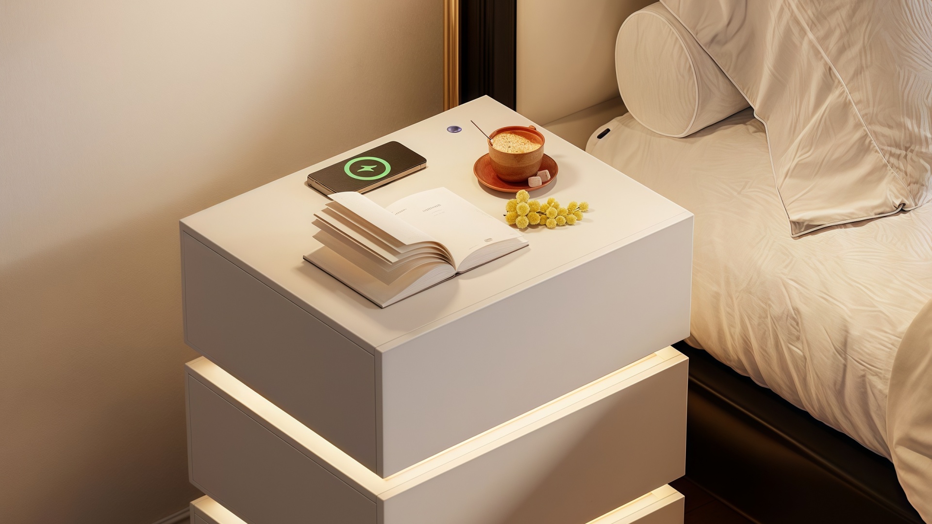 smart bedside tables seniors