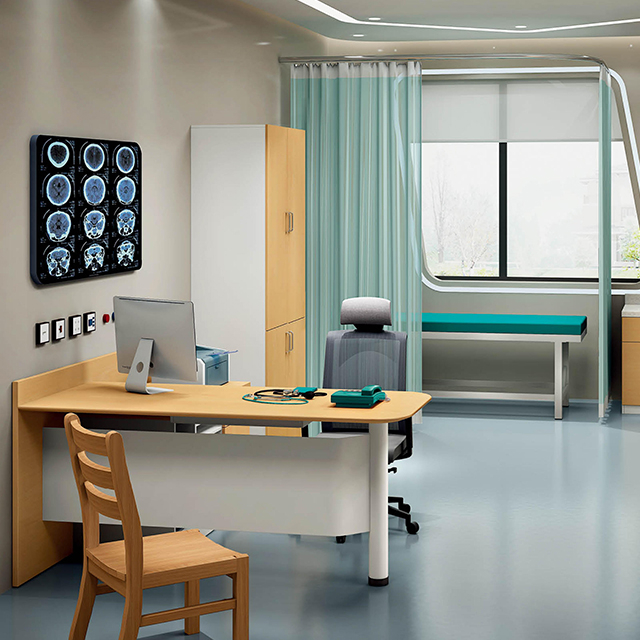 Modern Ergistic Hospital Clinic Furniture Set - Integrated Healthcare Space Solutions for Consultation Rooms and Nursing Stations