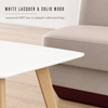 Leather Office Sofa & Lounge Seating Set for Office Rest Areas