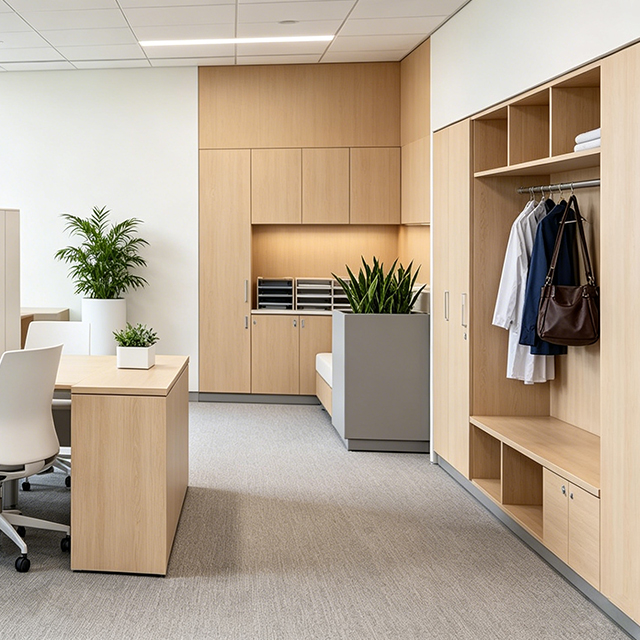 Hospital Staff Breakroom Furniture | Modern Clinic Lounge & Cafeteria Set