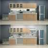 Clinic Treatment Room Casework | Hospital Injection Prep Workstations