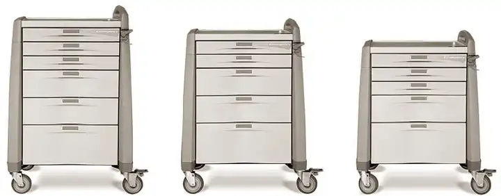 Mobile Medical Isolation Carts for Hospital