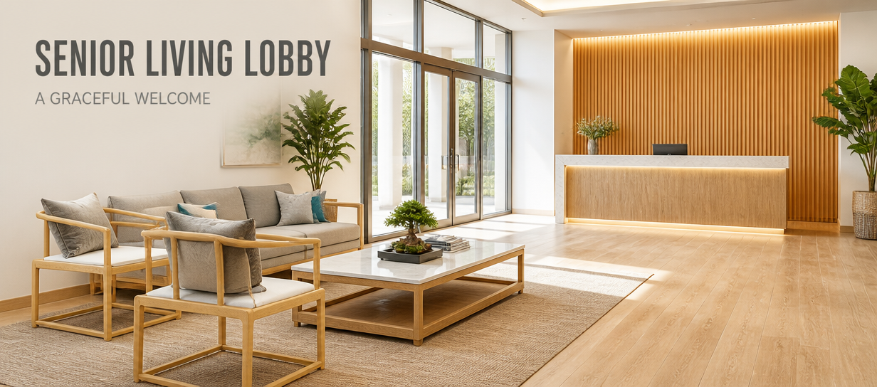 SENIOR LIVING LOBBY A GRACEFUL WELCOME