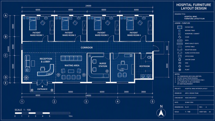 detail layout blueprint