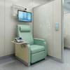 Modern Ergonomic Medical Infusion Chair with Adjustable Footrest for Hospital Clinics