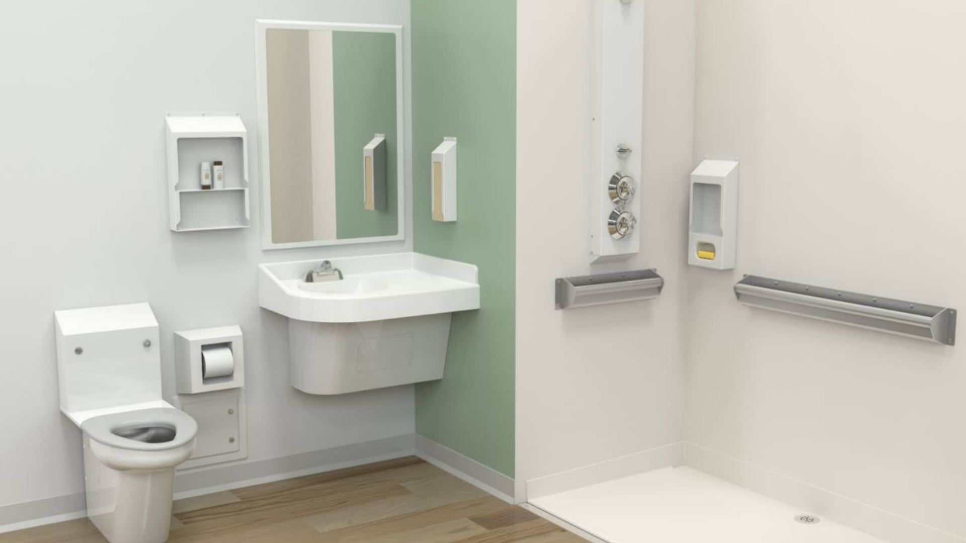 Anti-Ligature design bathroom