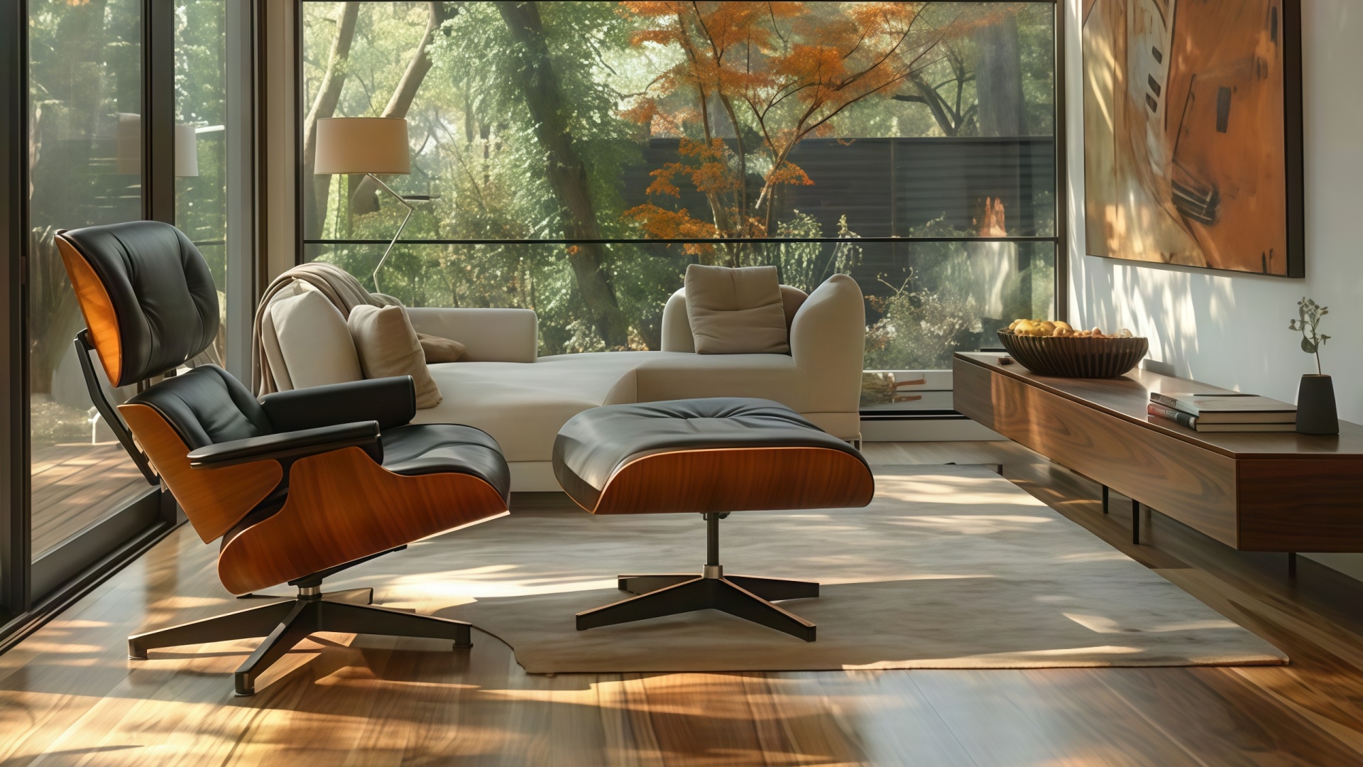 molded plywood chair
