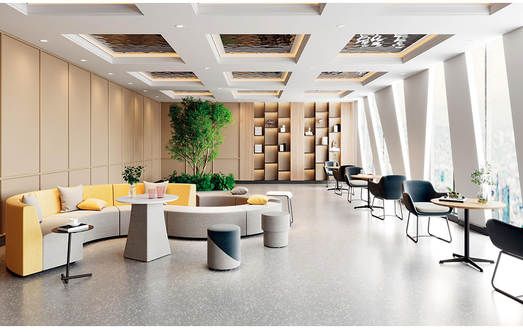 Circular Lounge Seating Collection Public-Area-Furniture