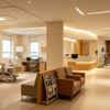 Luxury VIP Hospital Suite Furniture Set - Eco-Friendly Timber Wooden Medical Ward Beds & Patient Room Cabinets