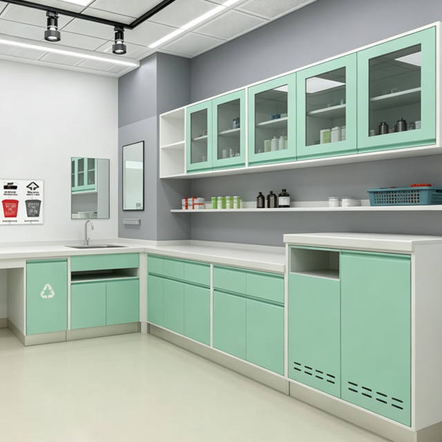 Treatment Room Furniture | Custom Modular Hospital Clinical Prep Cabinets