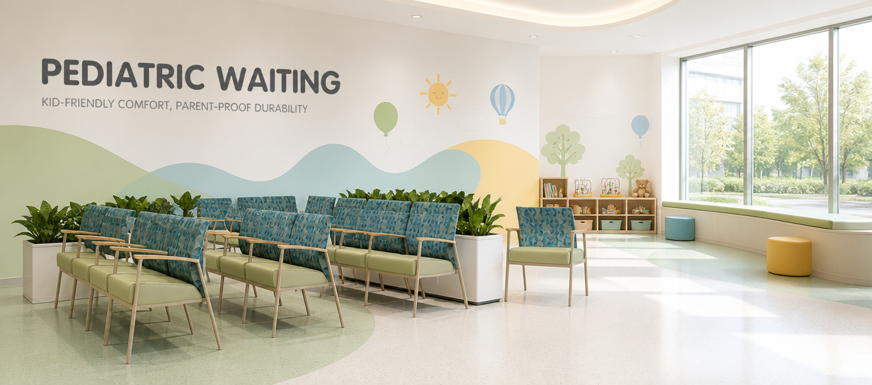 PEDIATRIC WAITING KID-FRIENDLY COMFORT, PARENT-PROOF DURABILITY