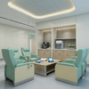 Modern Ergonomic Medical Infusion Chair with Adjustable Footrest for Hospital Clinics