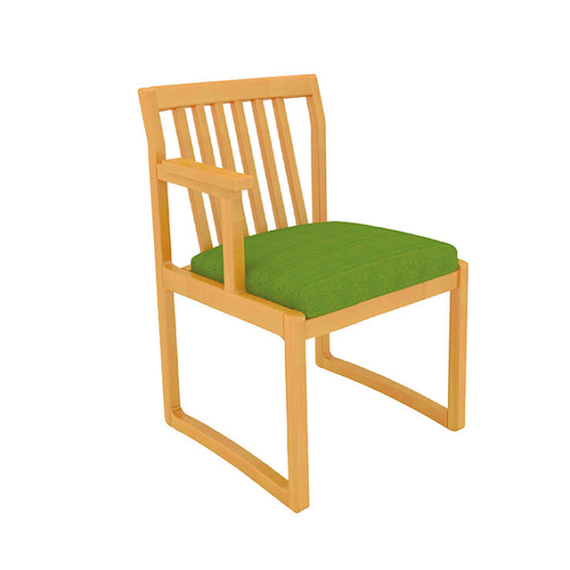 Geriatric chair with side Armrest Anti-Tip Sled Base Assisted Living Armchair and Modular Nursing Home Healthcare Seating