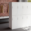 Two Door Steel Wardrobe Locker for Hospital Staff Changing Rooms