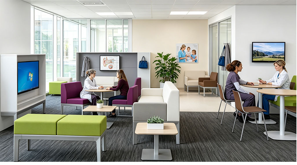 Turnkey Doctors Lounge Interior Supply