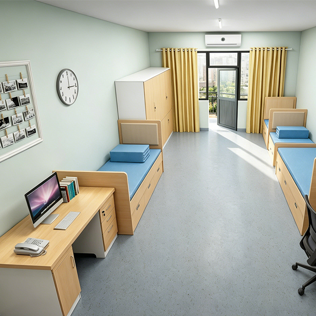 Hospital Staff Duty Room Furniture | Custom Doctors' Lounge Set
