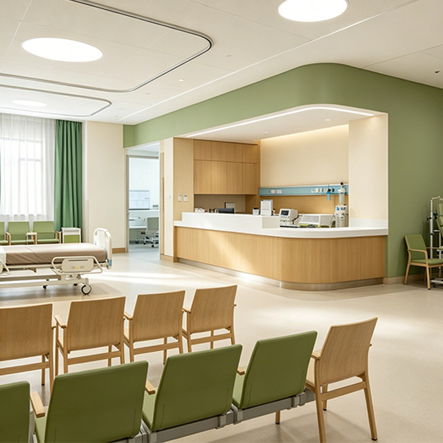 Hospital Ward Furniture Set - Integrated Healthcare Space Solutions