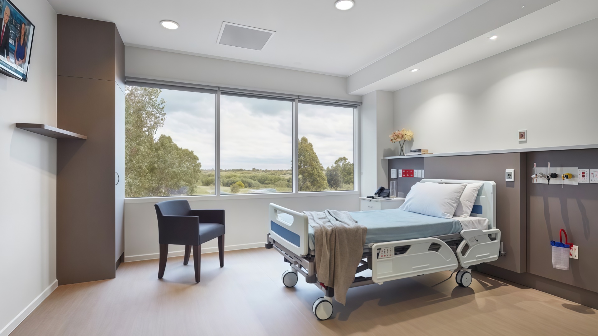 private hospital room