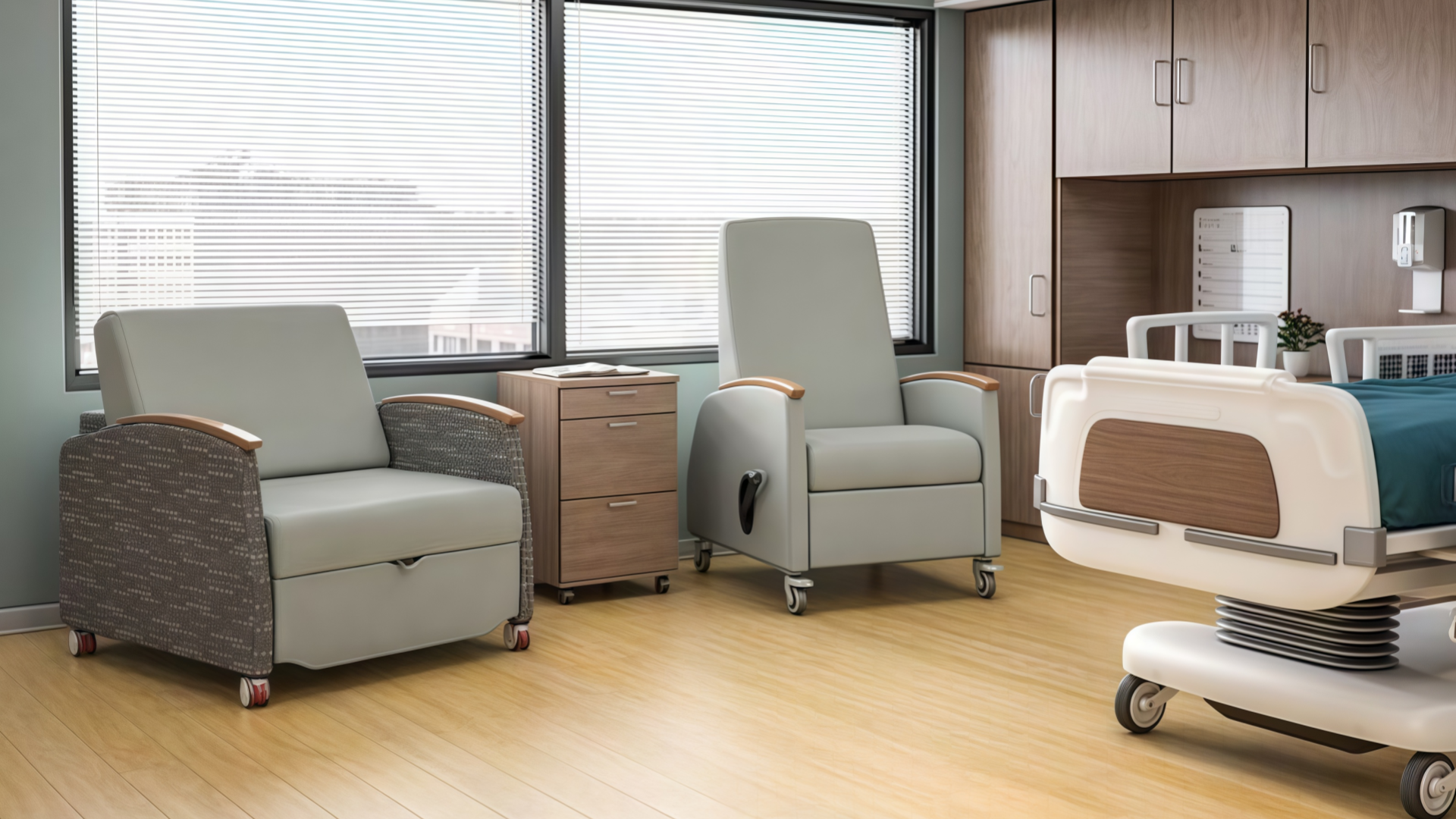 recliner chair in hospital