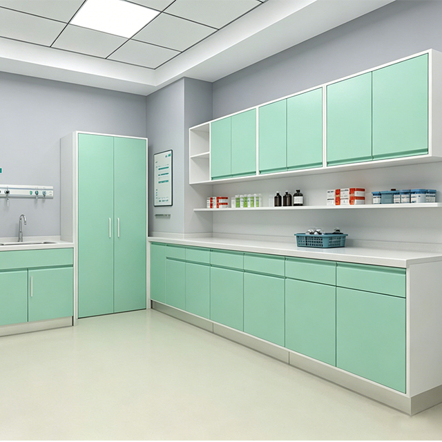 Treatment Room Furniture | Custom Modular Hospital Clinical Prep Cabinets