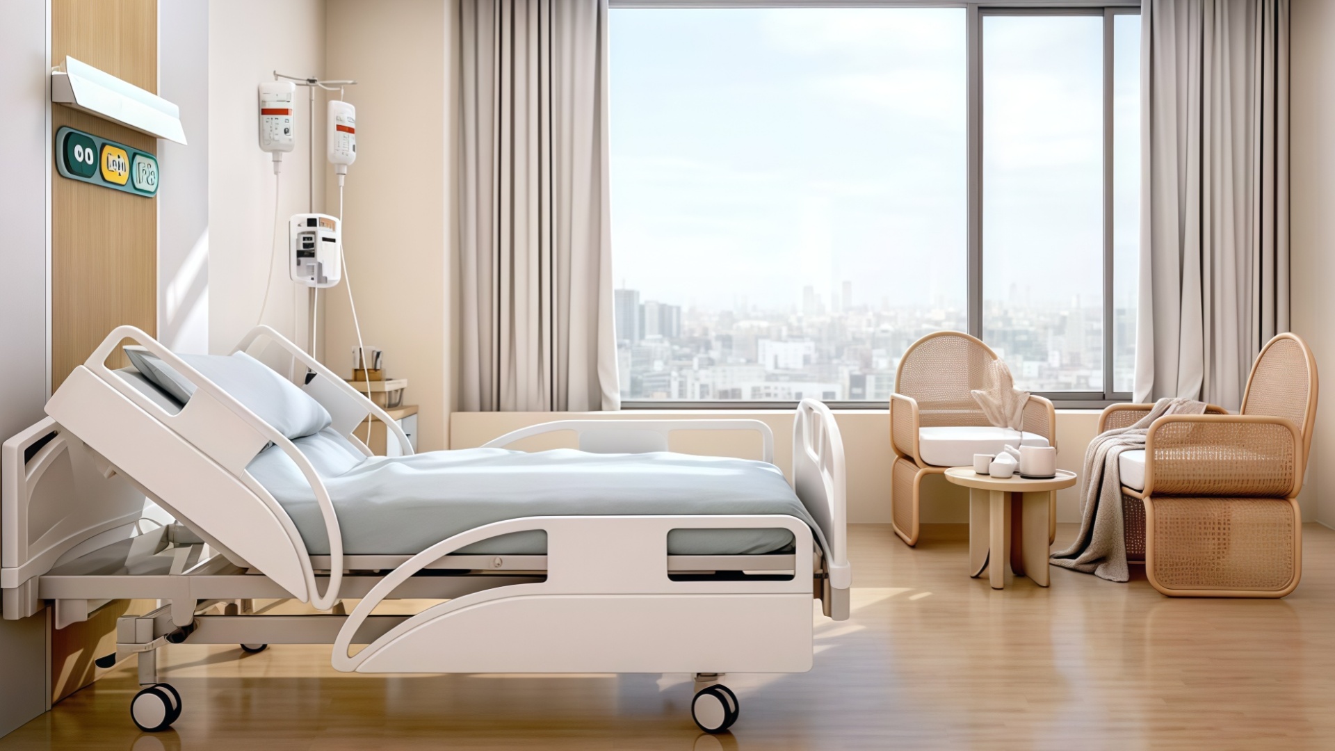 hospital bed