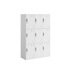 Multi-Compartment Metal Locker Cabinet for Hospital Staff Rooms