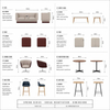 Leather Office Sofa & Lounge Seating Set for Office Rest Areas