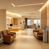 Luxury VIP Hospital Suite Furniture Set - Eco-Friendly Timber Wooden Medical Ward Beds & Patient Room Cabinets