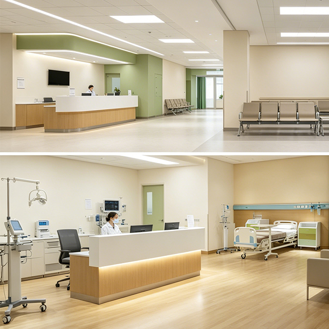 Hospital Ward Furniture Set - Integrated Healthcare Space Solutions