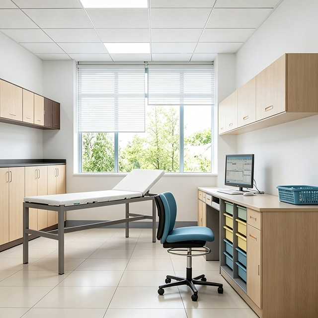 Medical Dressing Room Furniture for Hospital Modular | Clinical Procedure Cabinets