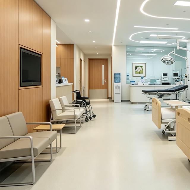Hospital Ward & Clinic Furniture Set | Custom Medical Space Solutions