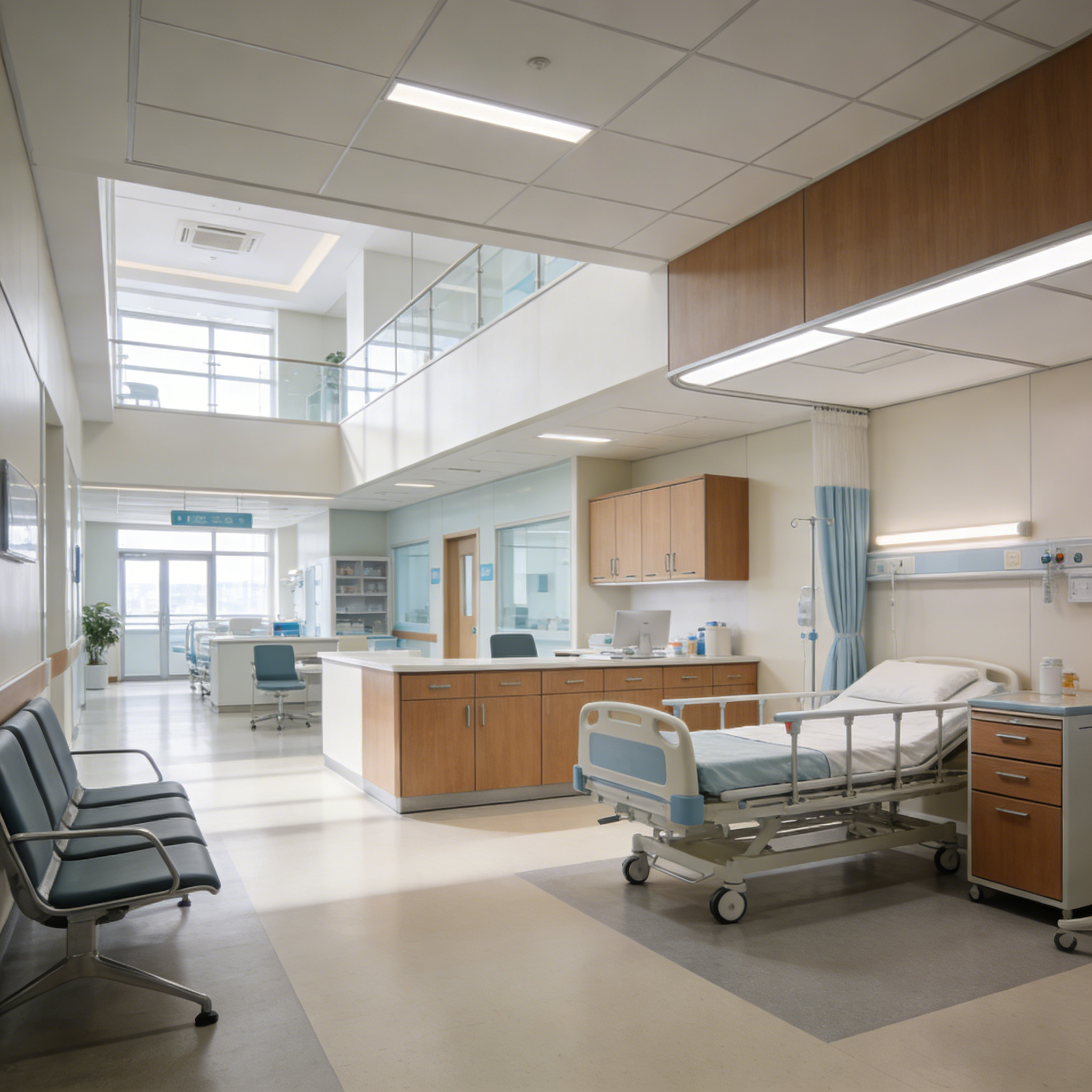 Patient Waiting Area Chairs for Hospital