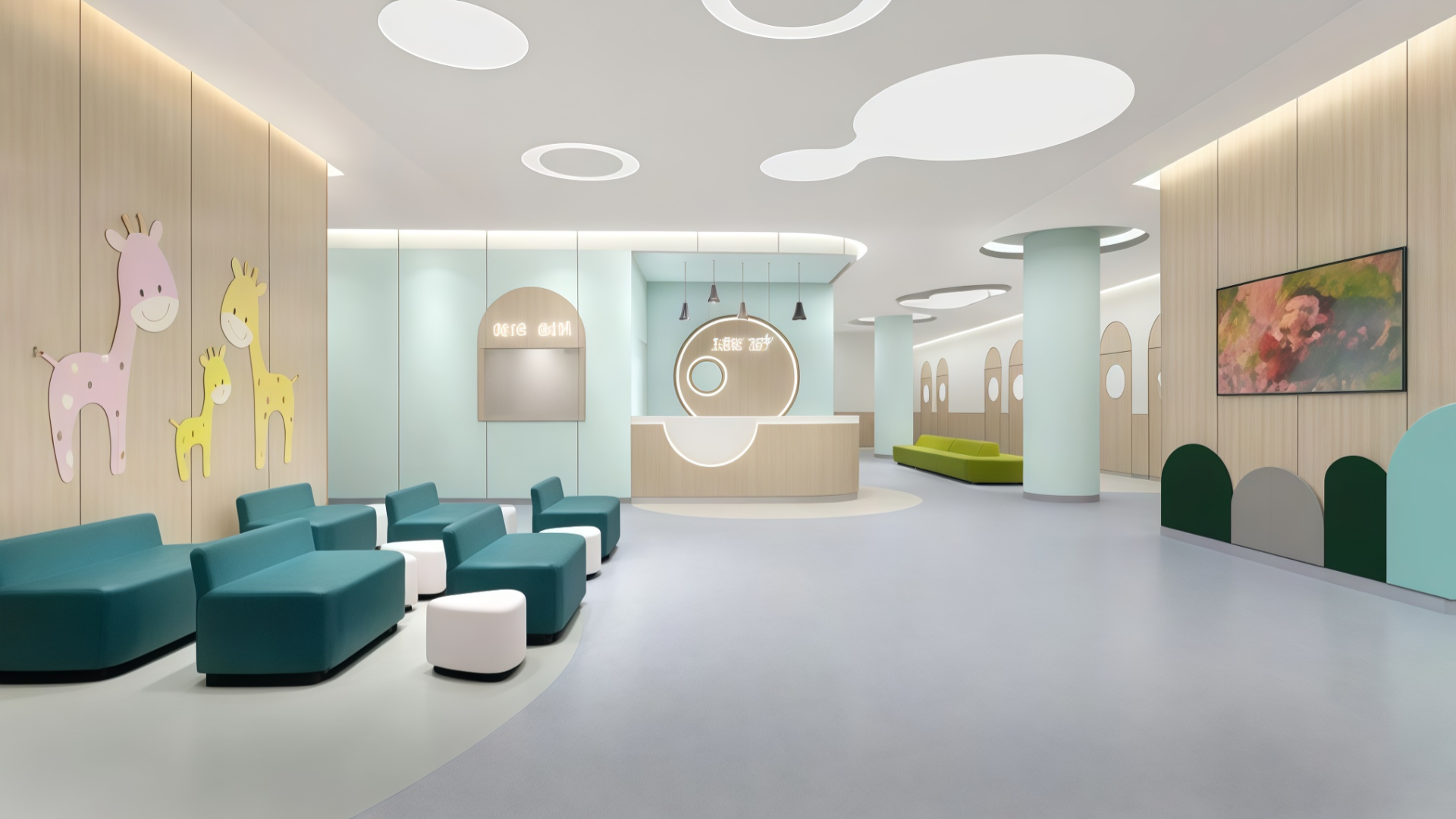 pediatrics waiting area