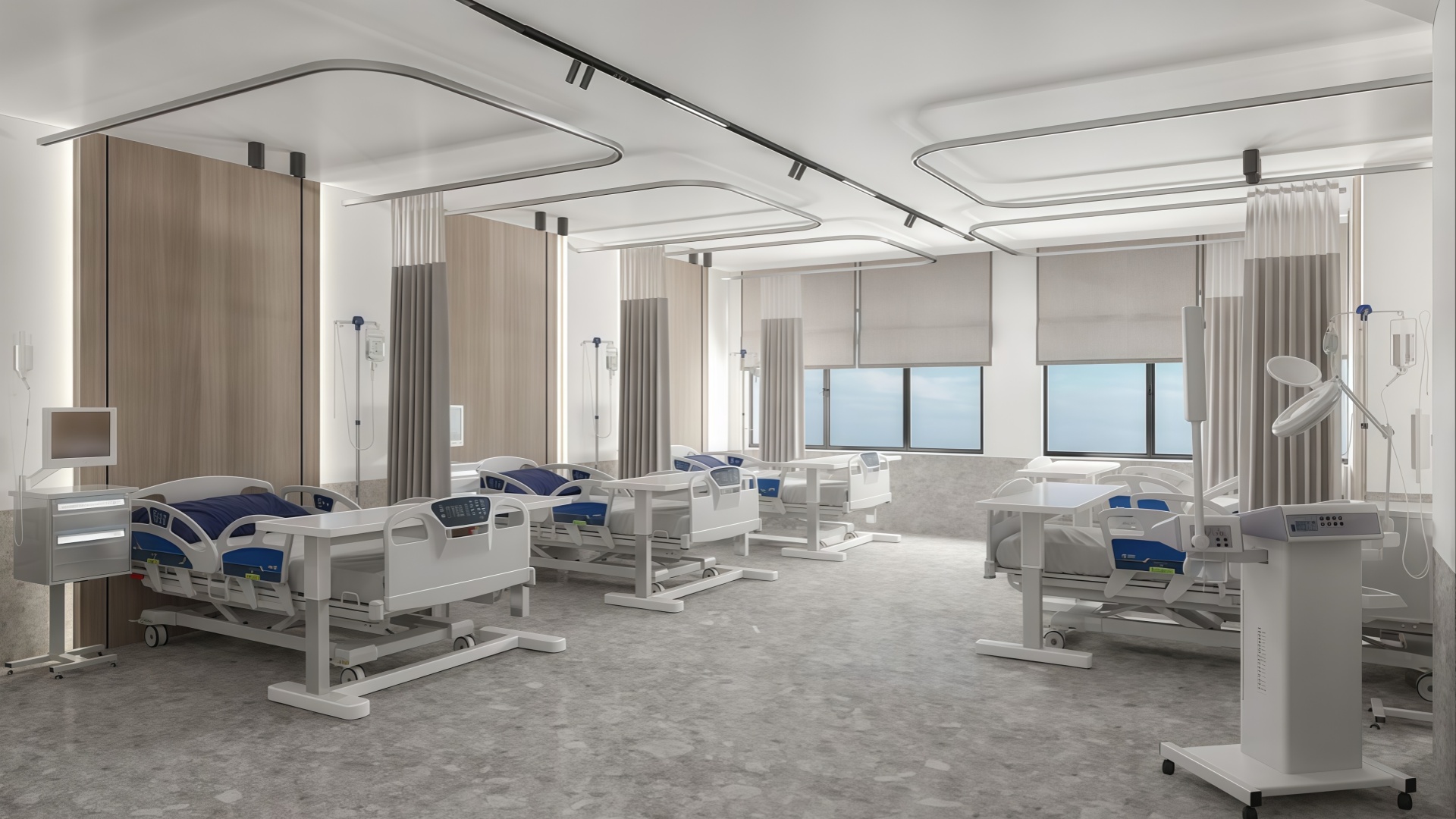 hospital bed