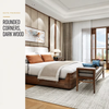 Modern Chinese Style VIP Suite Bedroom Furniture with Rounded Corners