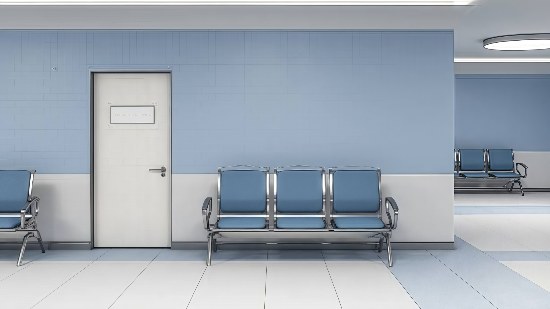 waiting chair in hospital