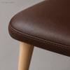 Healthcare Ergonomic Faux Leather Chair for Senior Living Activity Rooms Wellness Lounges