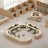 Modern Modular U-Shaped Nursing Station for Hospital Reception - Custom Antimicrobial Medical Service Desk Manufacturer