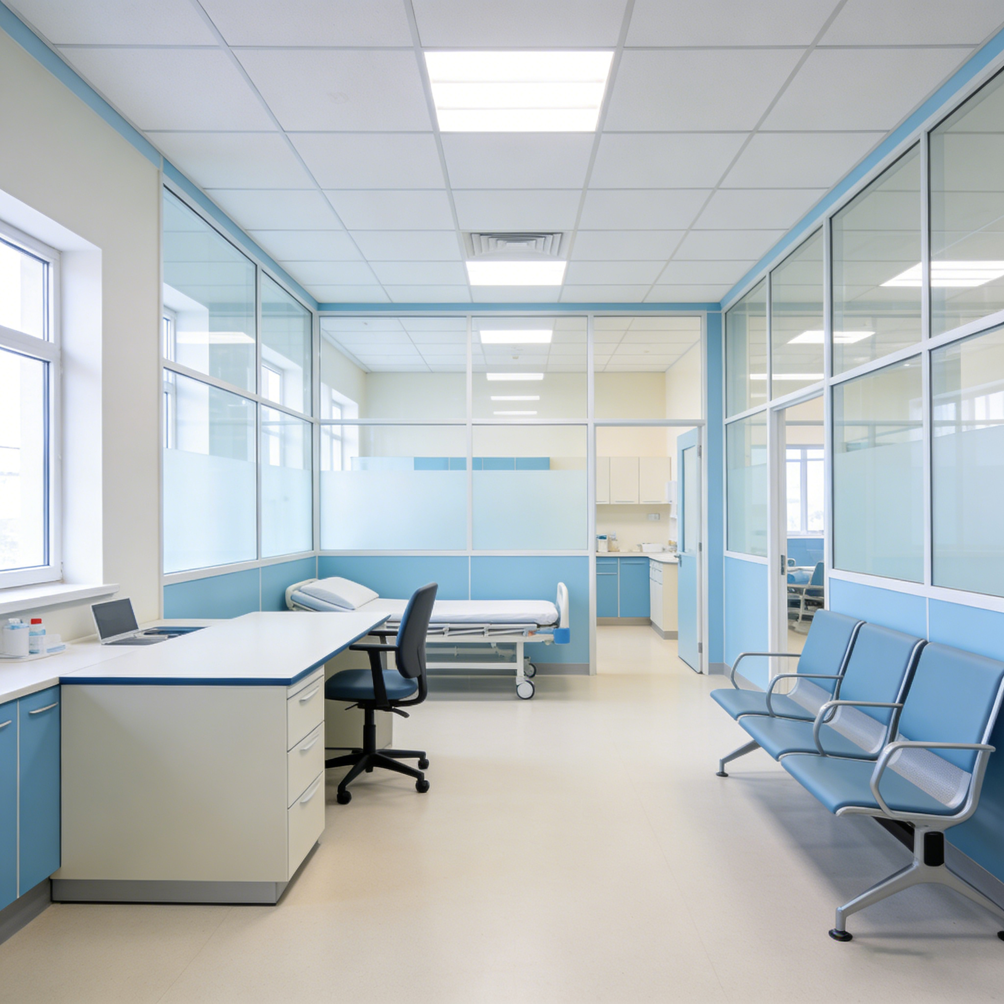 Patient Waiting Area Chairs for Hospital